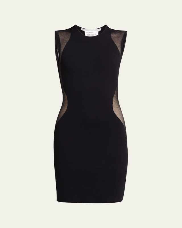 Miracle Sleeveless Compact Knit Mini Dress